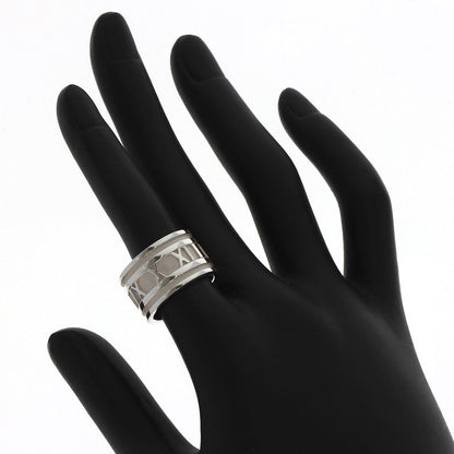 TIFFANY&Co. Atlas wide Ring Silver Ladies [Used]