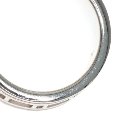 TIFFANY&Co. Atlas wide Ring Silver Ladies [Used]