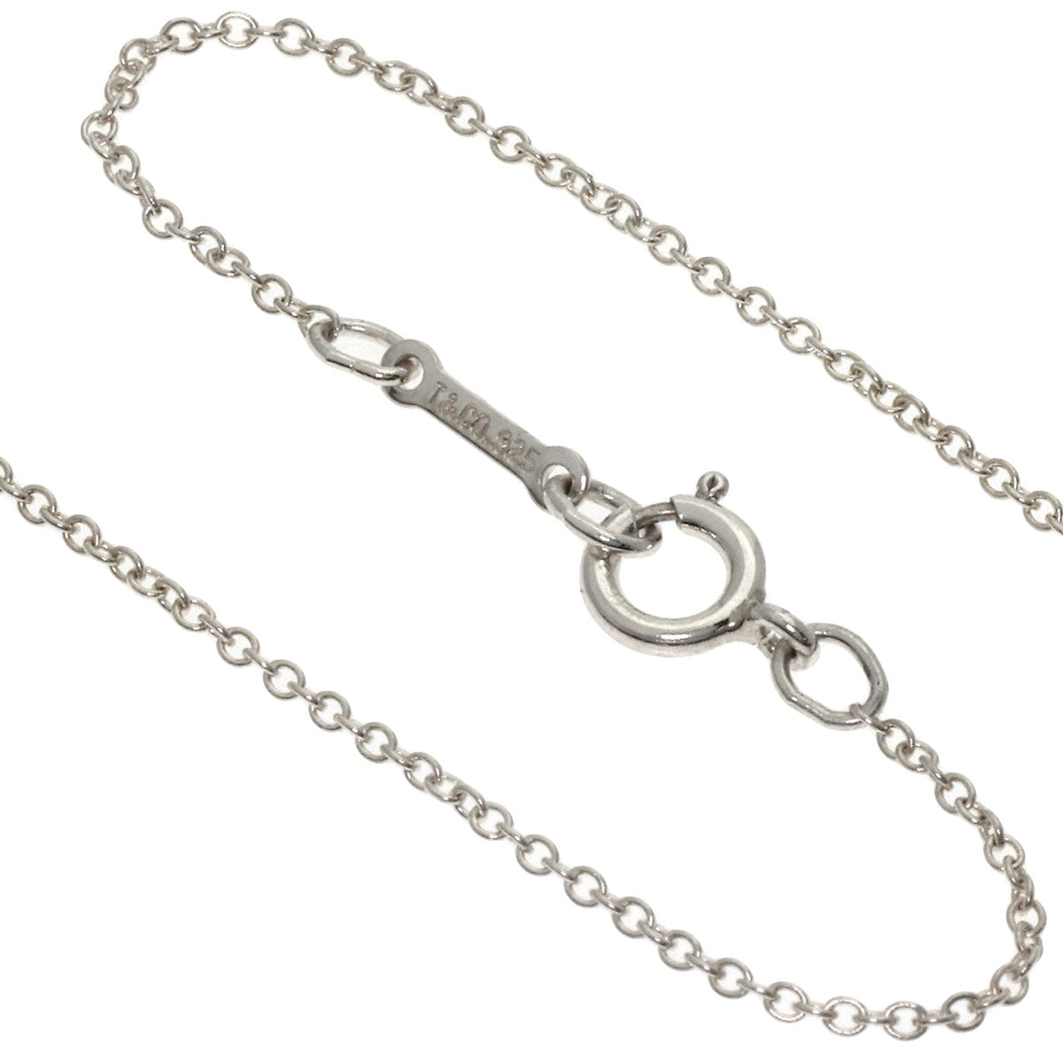 TIFFANY&Co. kiss Necklace Silver Ladies [Used]