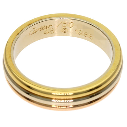 カルティエ スリーカラー #48 リング・指輪 K18イエローゴールド/K18PG/K18WG レディース 【中古】【CARTIER】