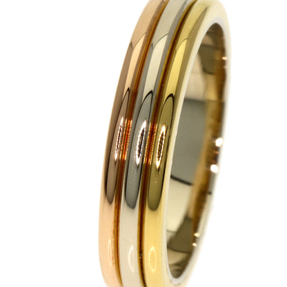 カルティエ スリーカラー #48 リング・指輪 K18イエローゴールド/K18PG/K18WG レディース 【中古】【CARTIER】