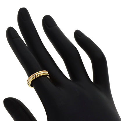 カルティエ スリーカラー #48 リング・指輪 K18イエローゴールド/K18PG/K18WG レディース 【中古】【CARTIER】