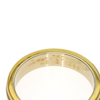 カルティエ スリーカラー #48 リング・指輪 K18イエローゴールド/K18PG/K18WG レディース 【中古】【CARTIER】