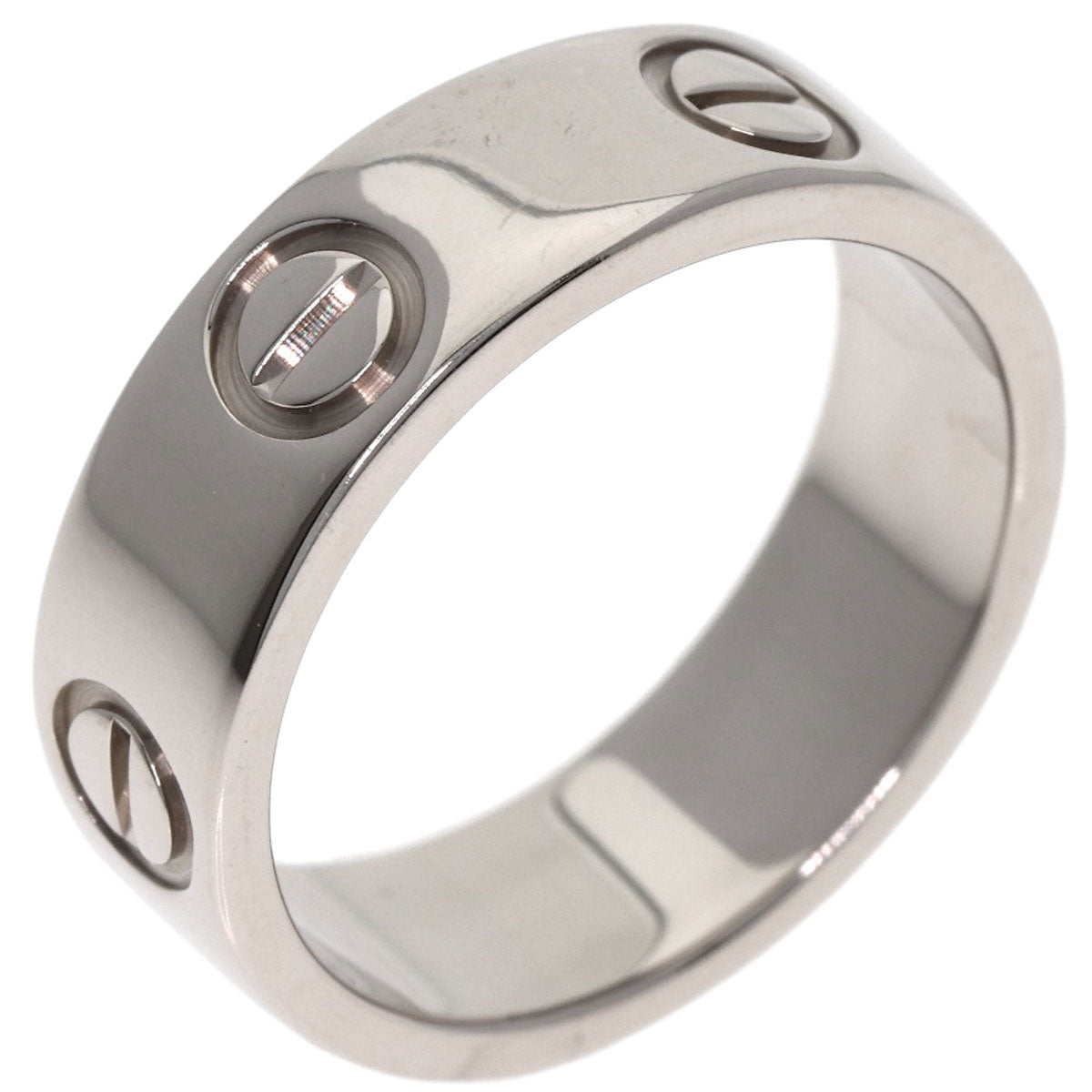 カルティエ ラブリング #49 リング・指輪 K18ホワイトゴールド レディース 【中古】【CARTIER】