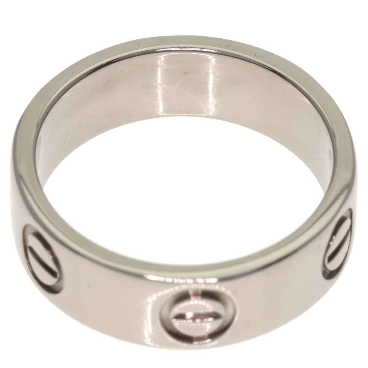 カルティエ ラブリング #49 リング・指輪 K18ホワイトゴールド レディース 【中古】【CARTIER】