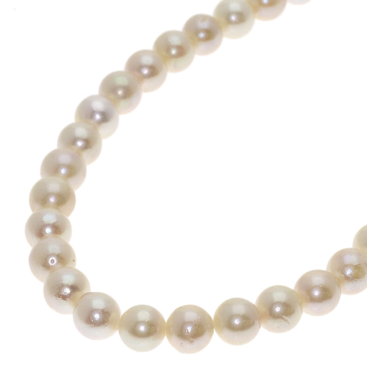 Akoya pearl Pearl Necklace Stainless Steel 28.5g　Ladies