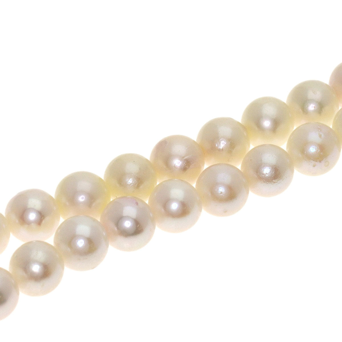 Akoya pearl Pearl Necklace Stainless Steel 28.5g　Ladies