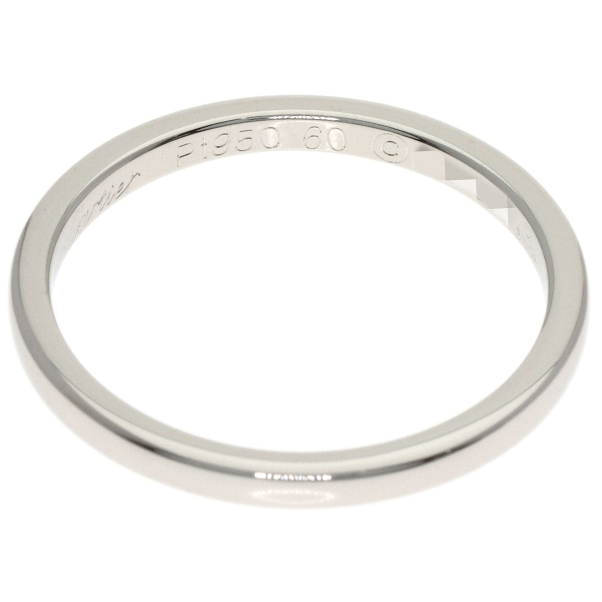 CARTIER Ballerina #60 Ring Platinum PT950 Ladies [Used]