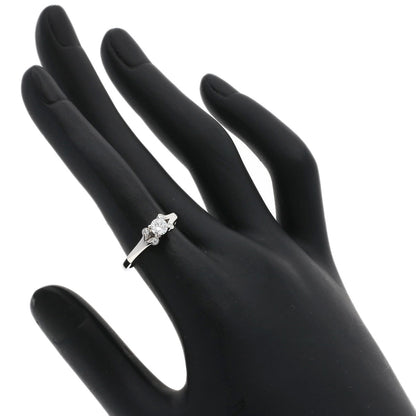 CARTIER Ballerina Solitaire Bright Lillian Cut Diamond #50 E-VS1-EX Ring Platinum PT950 Ladies [Used]