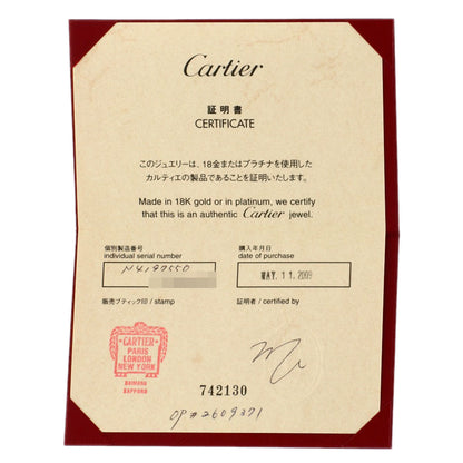 CARTIER Ballerina Solitaire Bright Lillian Cut Diamond #50 E-VS1-EX Ring Platinum PT950 Ladies [Used]