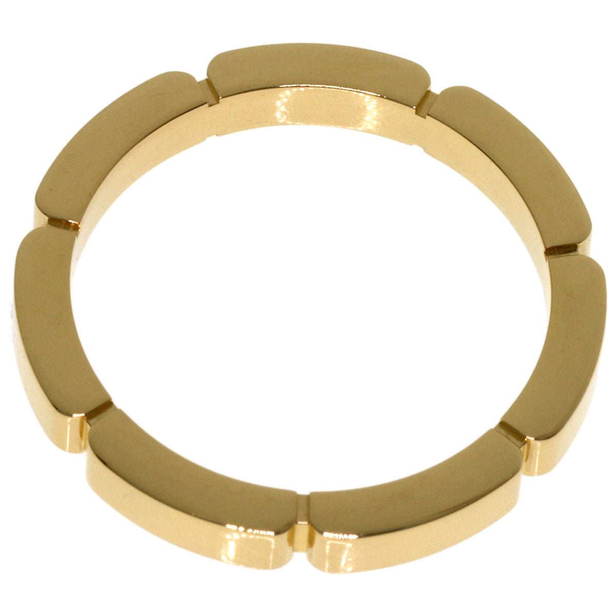 CARTIER Mayon PANTHERE Diamond # 51 Ring K18 Yellow Gold Ladies [Used]