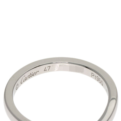 CARTIER Ballerina Curve 3P Diamond #47 Ring Platinum PT950 Ladies [Used]