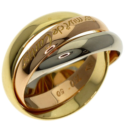 CARTIER Trinity #50 Ring K18 Yellow Gold K18 White GoldLadies [Used]