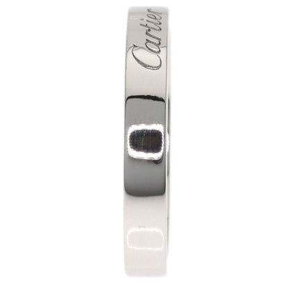 CARTIER Engraved # 49 Ring Platinum PT950 Ladies [Used]