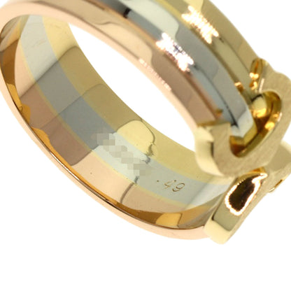 CARTIER 2C ring # 49 Ring K18 Yellow Gold K18 White GoldLadies [Used]