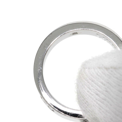 CARTIER love ring 3P Diamond #49 Ring K18 White Gold Ladies [Used]