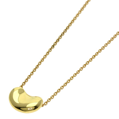 TIFFANY&Co. Bean Necklace K18 Yellow Gold Ladies [Used]