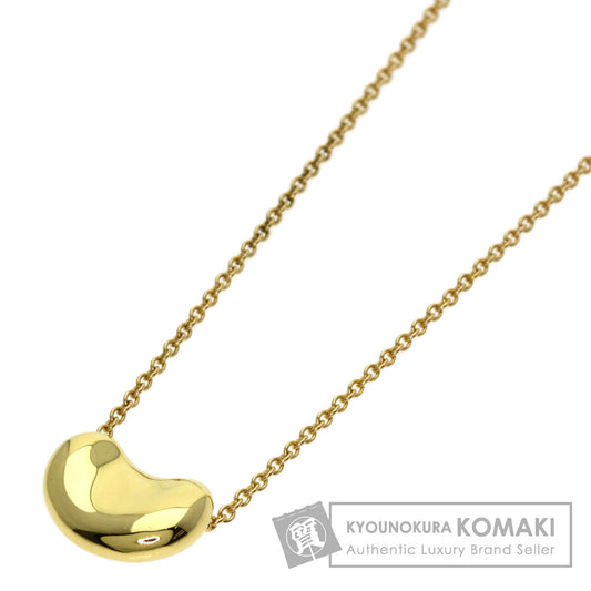 TIFFANY&Co. Bean Necklace K18 Yellow Gold Ladies [Used]