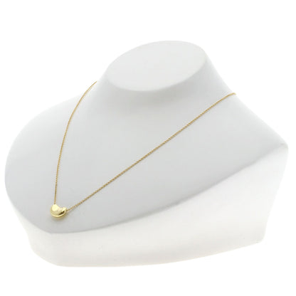 TIFFANY&Co. Bean Necklace K18 Yellow Gold Ladies [Used]