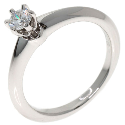 TIFFANY&Co. Solitaire Diamond Ring Platinum PT950 Ladies [Used]