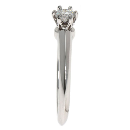 TIFFANY&Co. Solitaire Diamond Ring Platinum PT950 Ladies [Used]