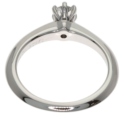 TIFFANY&Co. Solitaire Diamond Ring Platinum PT950 Ladies [Used]