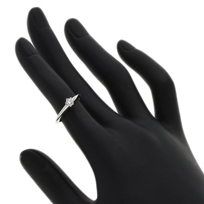 TIFFANY&Co. Solitaire Diamond Ring Platinum PT950 Ladies [Used]
