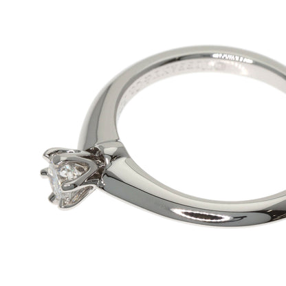 TIFFANY&Co. Solitaire Diamond Ring Platinum PT950 Ladies [Used]