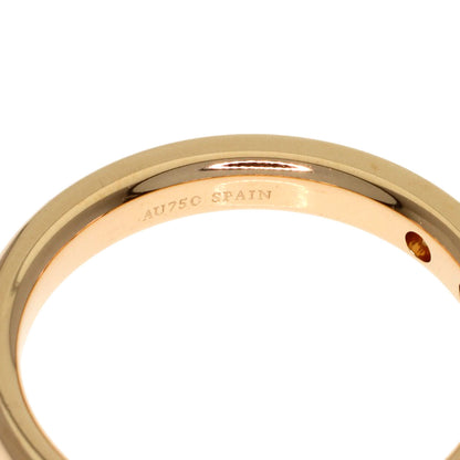 TIFFANY&Co. Stacking band 3P Diamond Ring K18 Yellow Gold Ladies [Used]