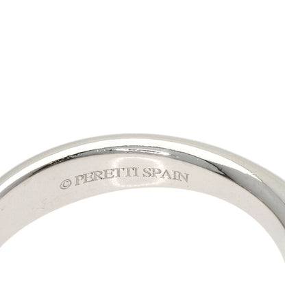 TIFFANY&Co. Double Open Teardrop Diamond Ring Platinum PT950 Ladies [Used]