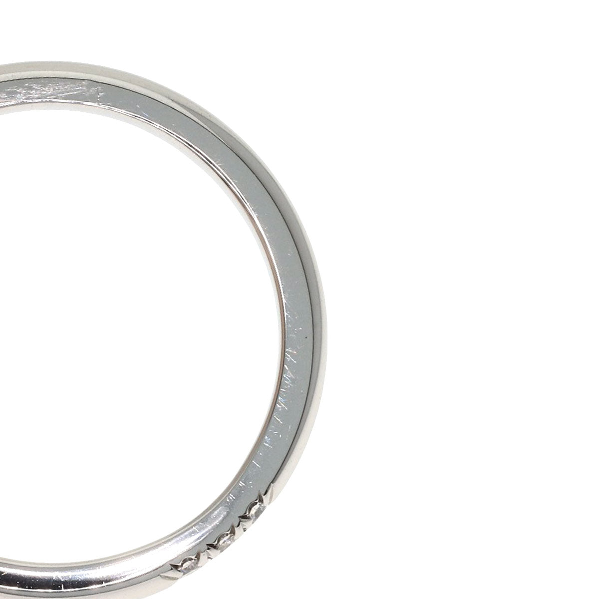 TIFFANY&Co. Forever 3P Diamond Ring Platinum PT950 Ladies [Used]