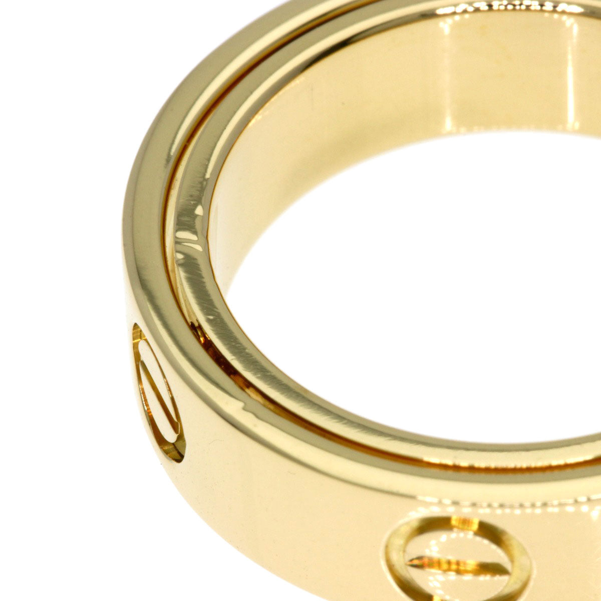 CARTIER Secret love ring # 51 Ring K18 Yellow Gold Ladies [Used]