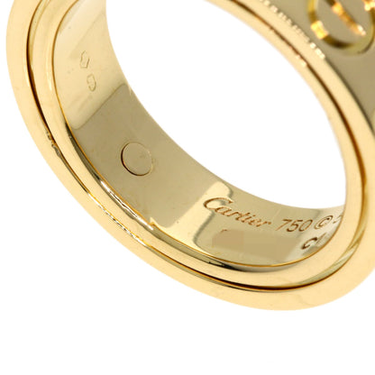 CARTIER Secret love ring # 51 Ring K18 Yellow Gold Ladies [Used]
