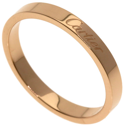 CARTIER C de Cartier #63 Ring K18 Pink Gold unisex [Used]