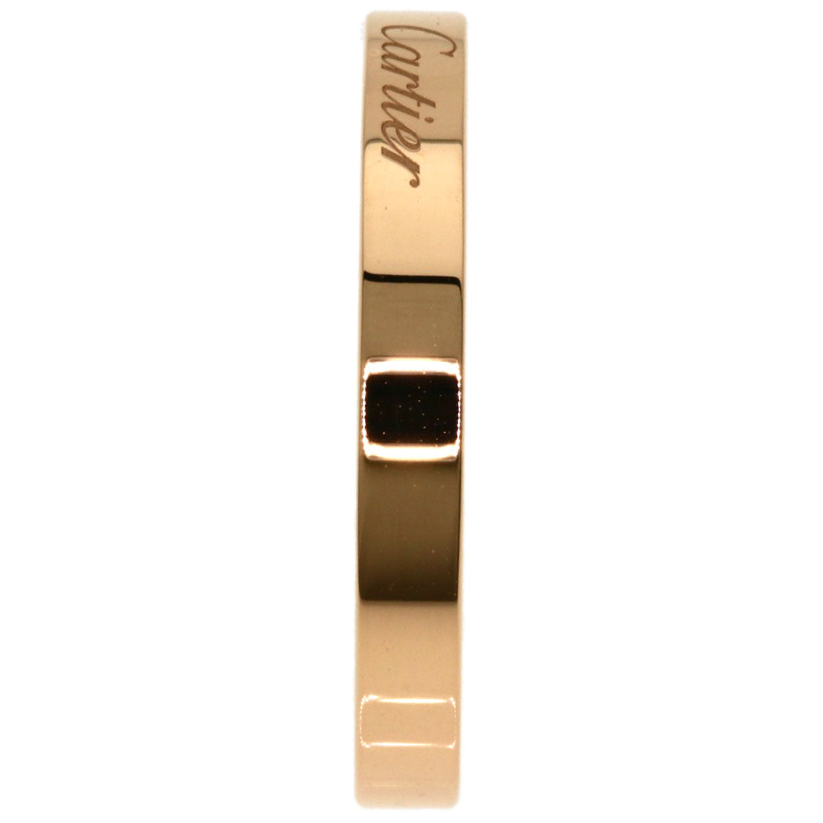 CARTIER C de Cartier #63 Ring K18 Pink Gold unisex [Used]