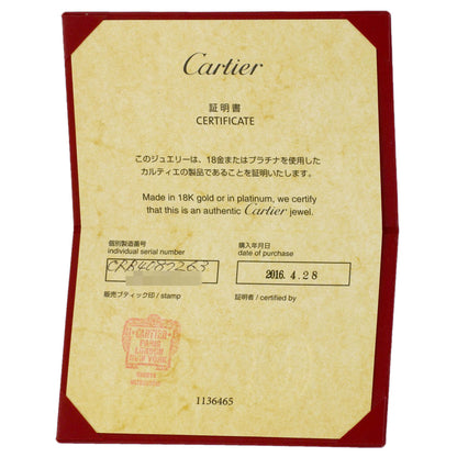 CARTIER C de Cartier #63 Ring K18 Pink Gold unisex [Used]