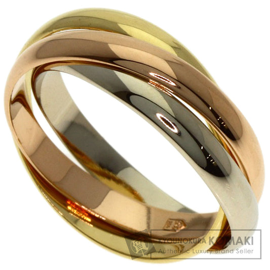 CARTIER Trinity SM #50 Ring K18 Yellow Gold K18 White GoldLadies [Used]