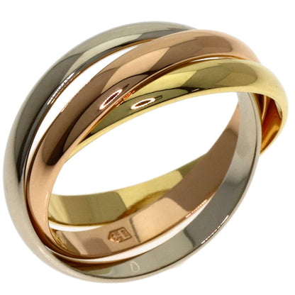 CARTIER Trinity SM #50 Ring K18 Yellow Gold K18 White GoldLadies [Used]