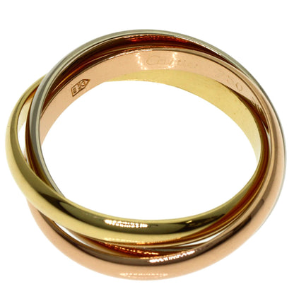 CARTIER Trinity SM #50 Ring K18 Yellow Gold K18 White GoldLadies [Used]
