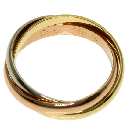 CARTIER Trinity SM #50 Ring K18 Yellow Gold K18 White GoldLadies [Used]