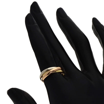 CARTIER Trinity SM #50 Ring K18 Yellow Gold K18 White GoldLadies [Used]