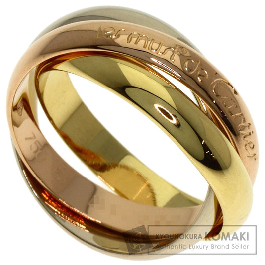 CARTIER Trinity #51 Ring K18 Yellow Gold K18 White GoldLadies [Used]