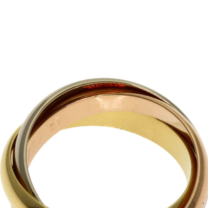 CARTIER Trinity #51 Ring K18 Yellow Gold K18 White GoldLadies [Used]