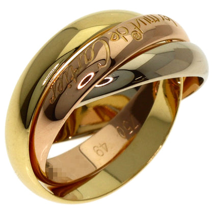 CARTIER Trinity #49 Ring K18 Yellow Gold K18 White GoldLadies [Used]