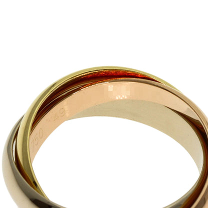 CARTIER Trinity #49 Ring K18 Yellow Gold K18 White GoldLadies [Used]