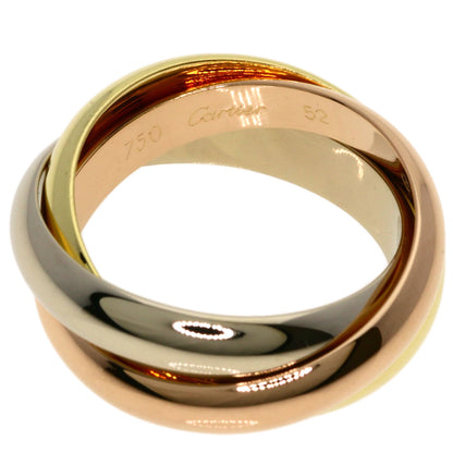 CARTIER Trinity #52 Ring K18 Yellow Gold K18 White GoldLadies [Used]