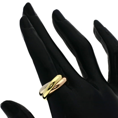 CARTIER Trinity #52 Ring K18 Yellow Gold K18 White GoldLadies [Used]