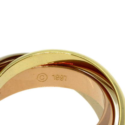 CARTIER Trinity #52 Ring K18 Yellow Gold K18 White GoldLadies [Used]