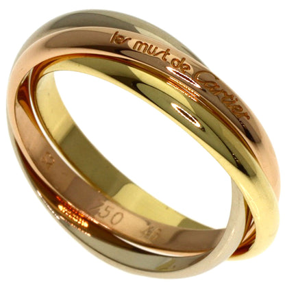 CARTIER Trinity XS #46 Ring K18 Yellow Gold K18 White GoldLadies [Used]