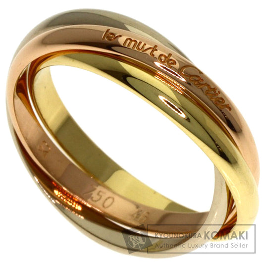CARTIER Trinity XS #46 Ring K18 Yellow Gold K18 White GoldLadies [Used]